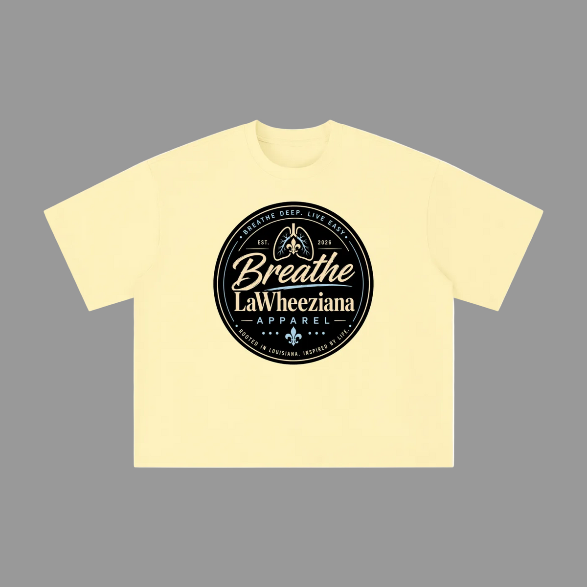 Breathe Lawheeziana Unisex Boxy Oversized T-Shirt