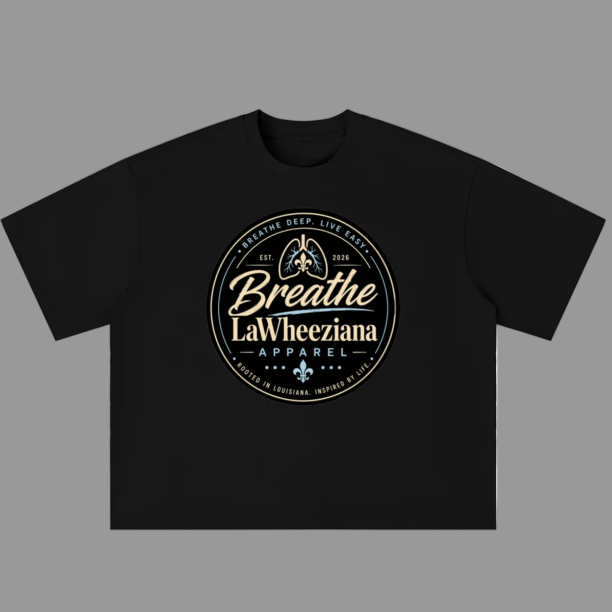 Breathe Lawheeziana Unisex Boxy Oversized T-Shirt
