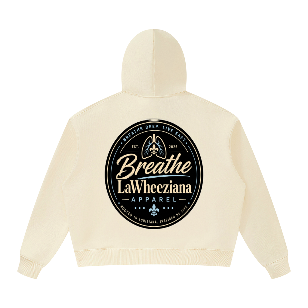 LaWheeziana Unisex Oversized Heavyweight Hoodie