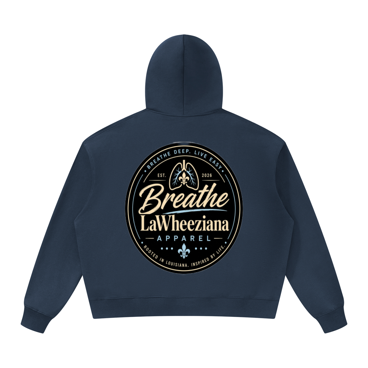 LaWheeziana Unisex Oversized Heavyweight Hoodie