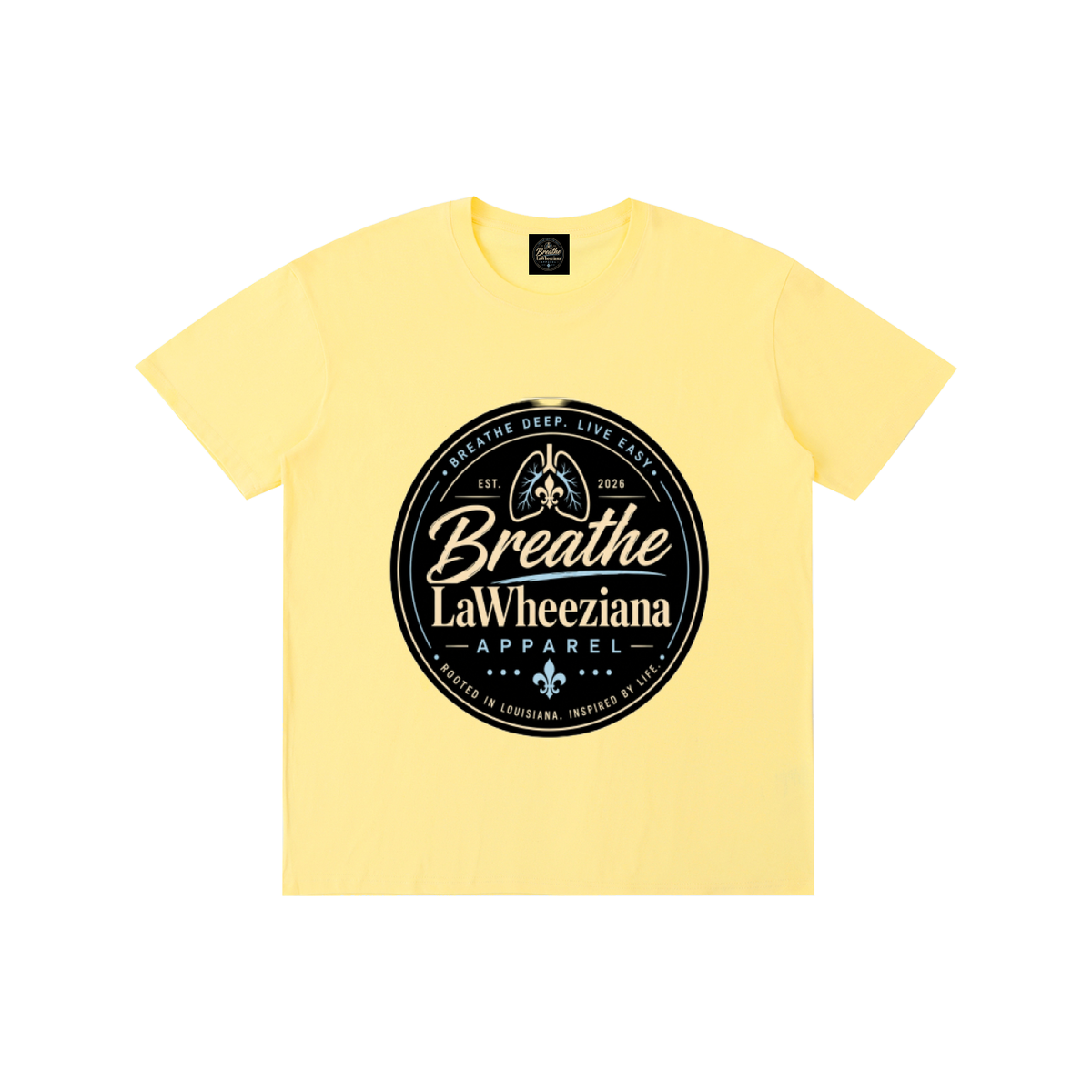 BREATHE LAWHEEZIANA Cotton Unisex T-Shirt