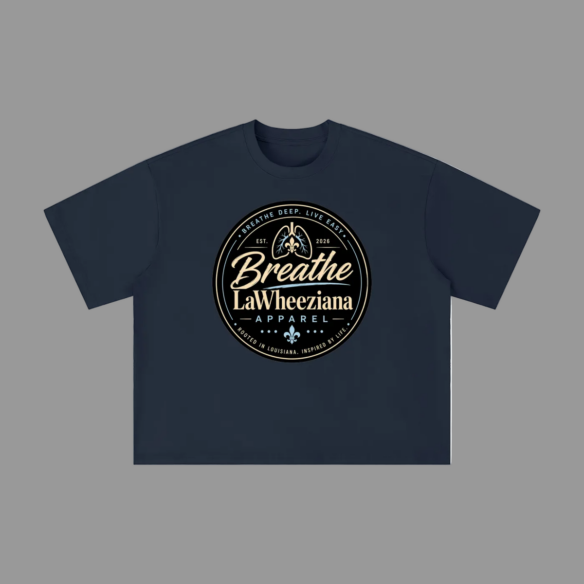 Breathe Lawheeziana Unisex Boxy Oversized T-Shirt