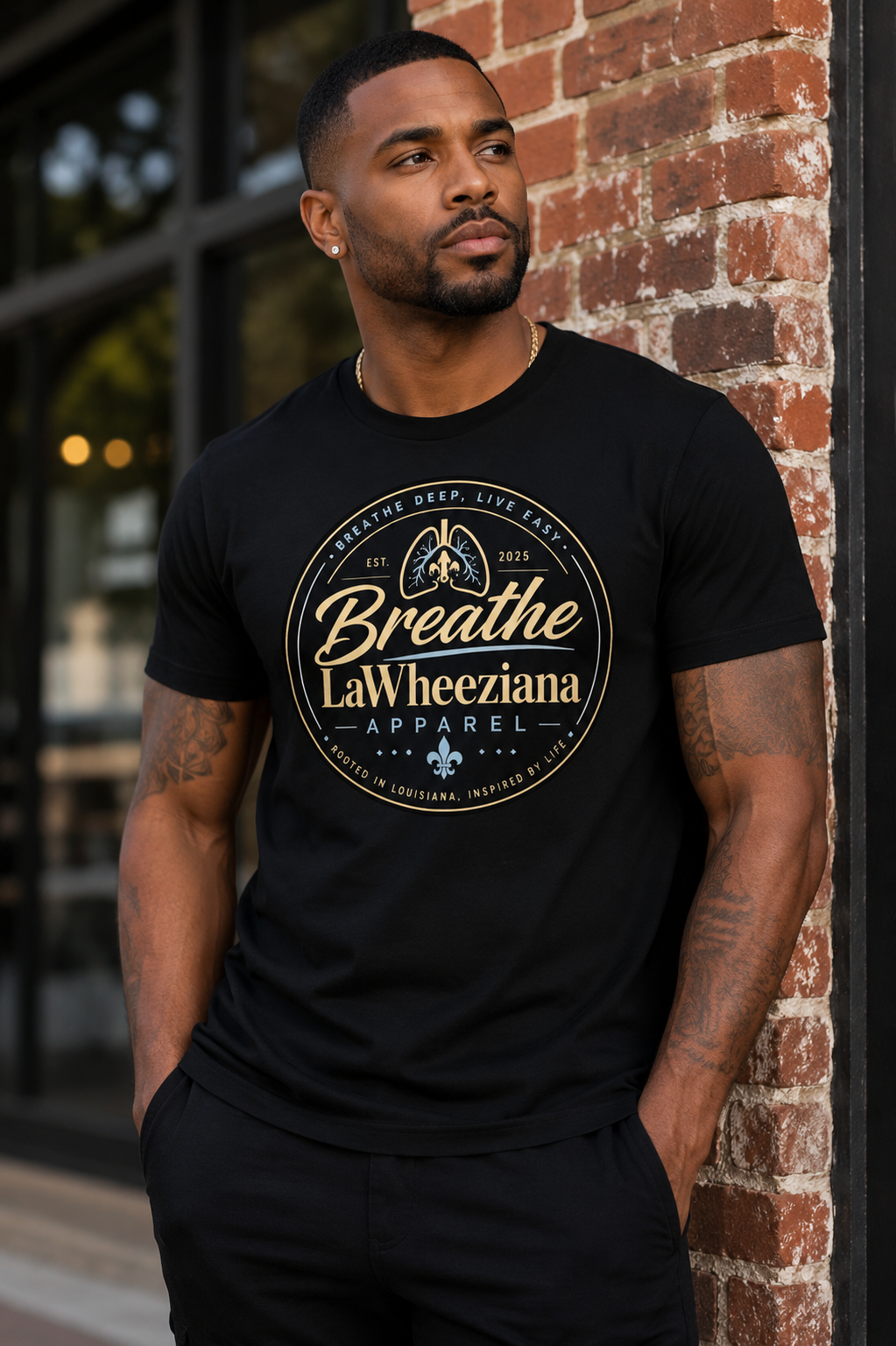 BREATHE LAWHEEZIANA Cotton Unisex T-Shirt
