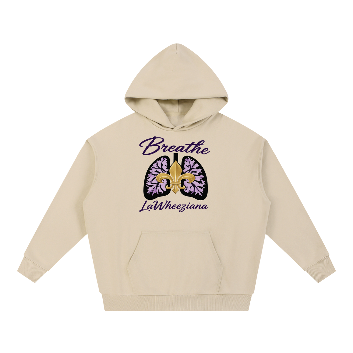 Breathe LaWheeziana Heavyweight Hoodie