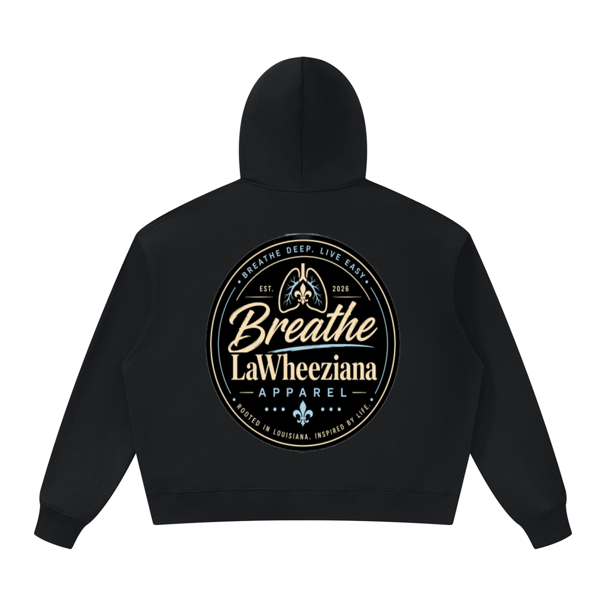LaWheeziana Unisex Oversized Heavyweight Hoodie