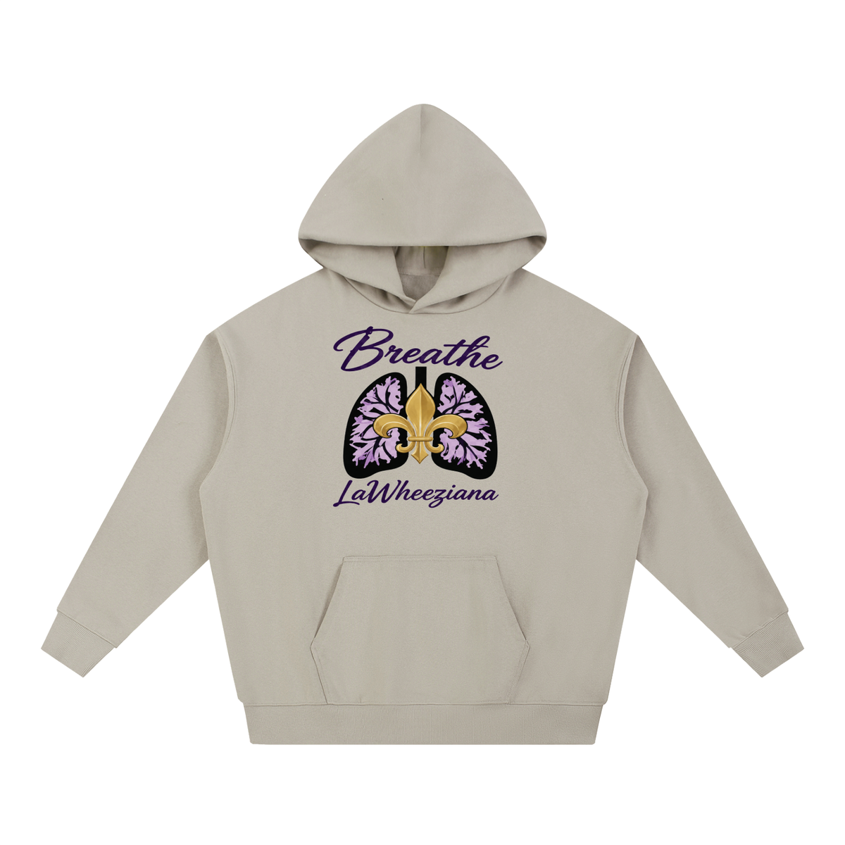 Breathe LaWheeziana Heavyweight Hoodie
