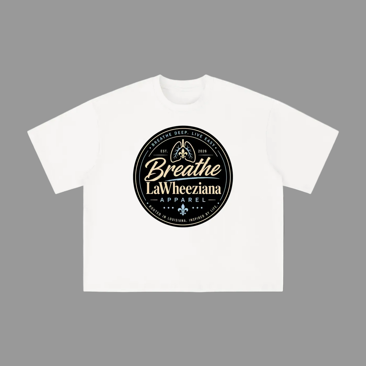 Breathe Lawheeziana Unisex Boxy Oversized T-Shirt