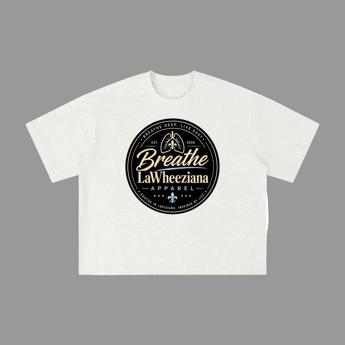 Breathe Lawheeziana Unisex Boxy Oversized T-Shirt