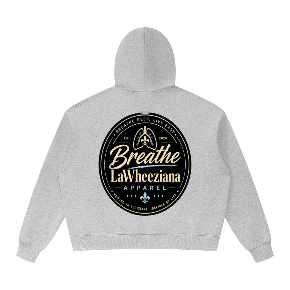 LaWheeziana Unisex Oversized Heavyweight Hoodie